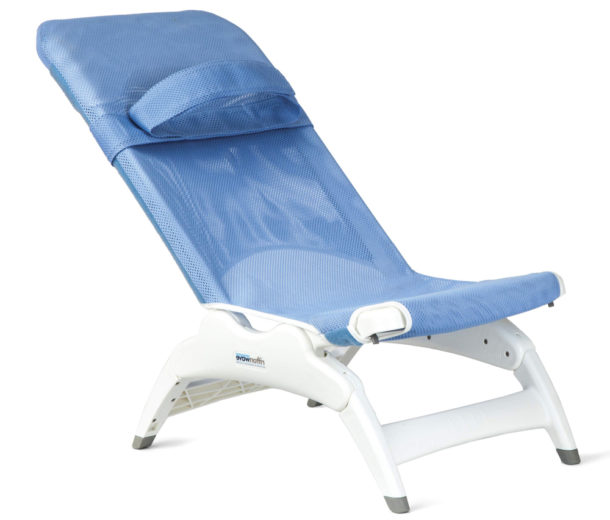 kinder badzitje blauw